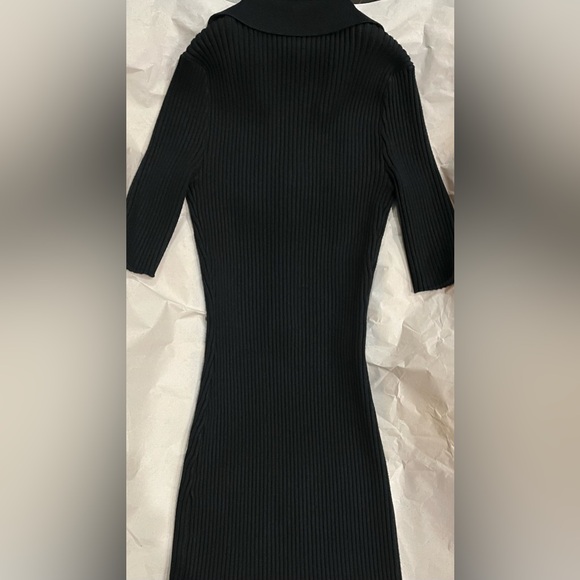 ABERCROMBIE & FITCH RIBBED SWEATER DRESS - Picture 2 of 2